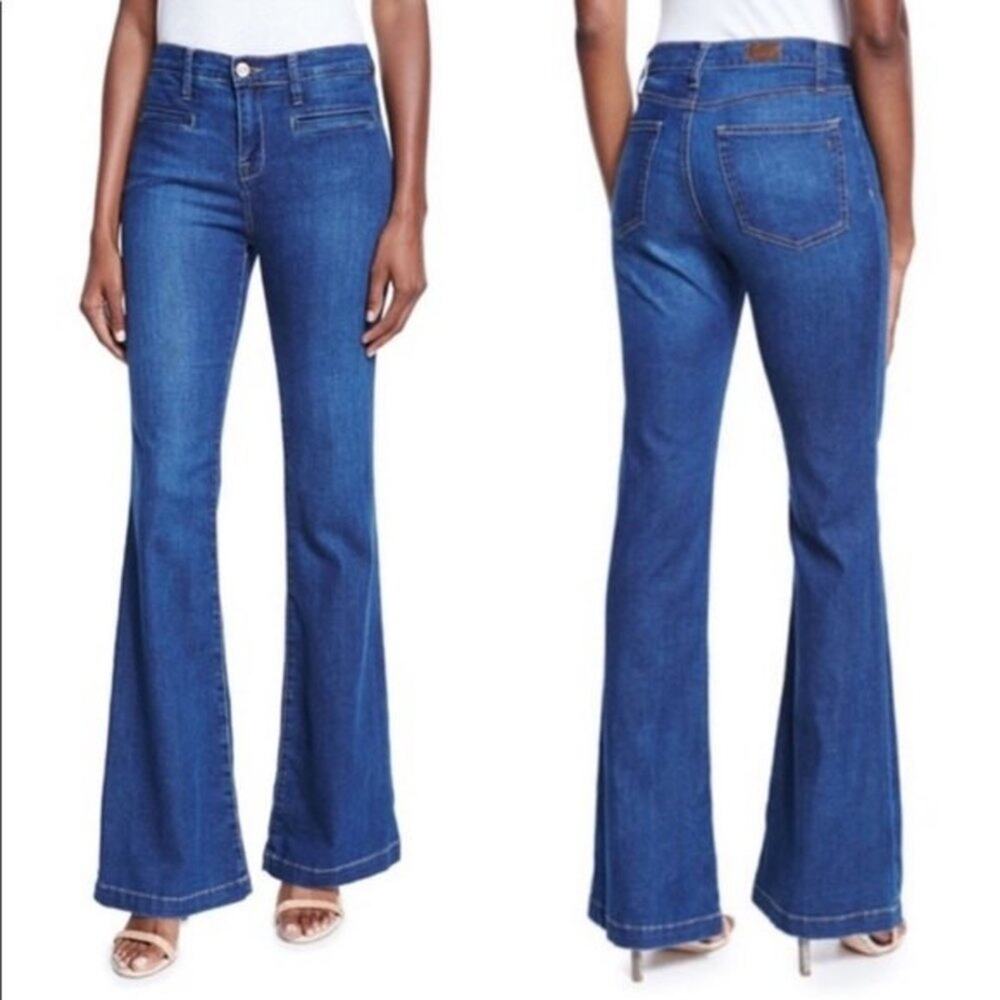 Joie Nouveau Flare Cobalt Wash Jeans Size 27
